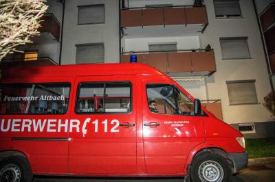 Altbach: Rauch in Wohnung loest Einsatz aus